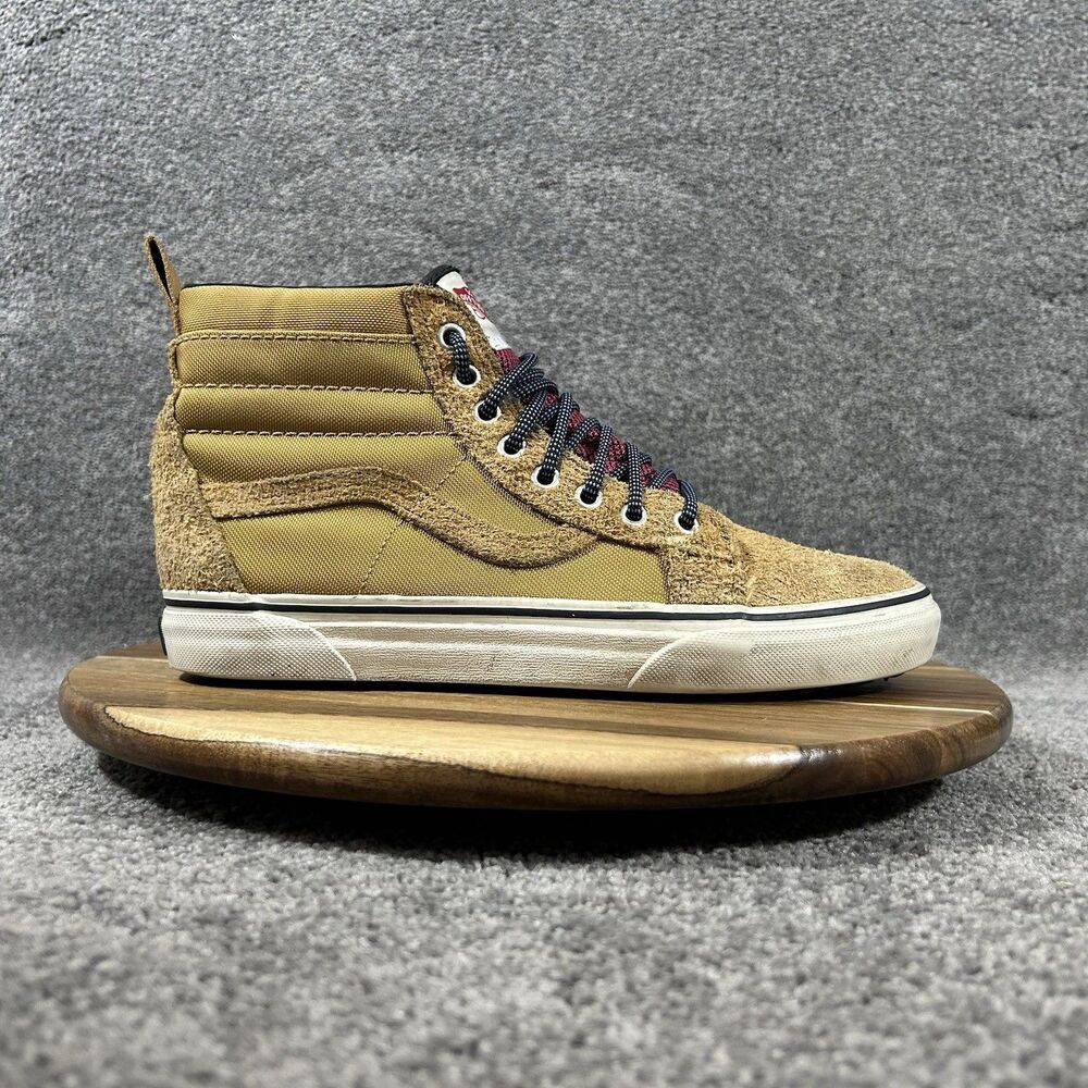 VANS Sk8-Hi MTE Women’s Size 9 Brown Suede Hiking Skate Trail Shoes Used
